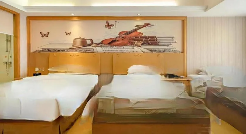 Bed in Borrman Hotel Nanning Anji Wanda Plaza Sulu Metro Station