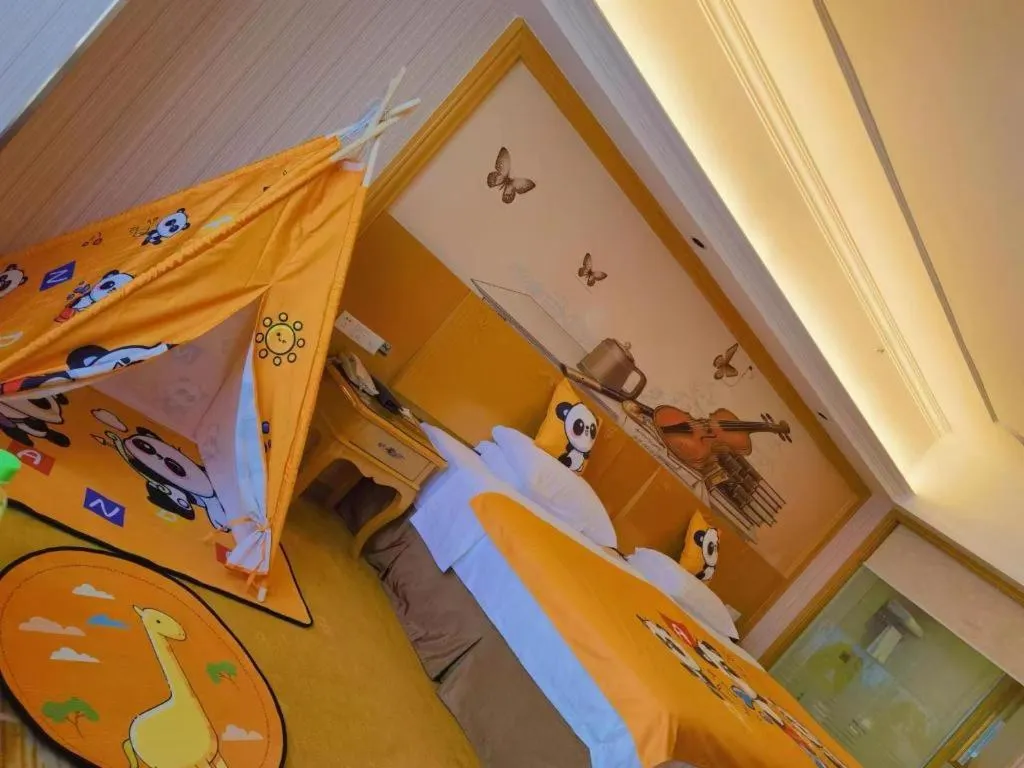 Bed in Borrman Hotel Nanning Anji Wanda Plaza Sulu Metro Station