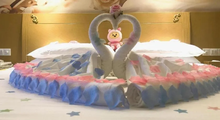 Bed in Borrman Hotel Nanning Anji Wanda Plaza Sulu Metro Station