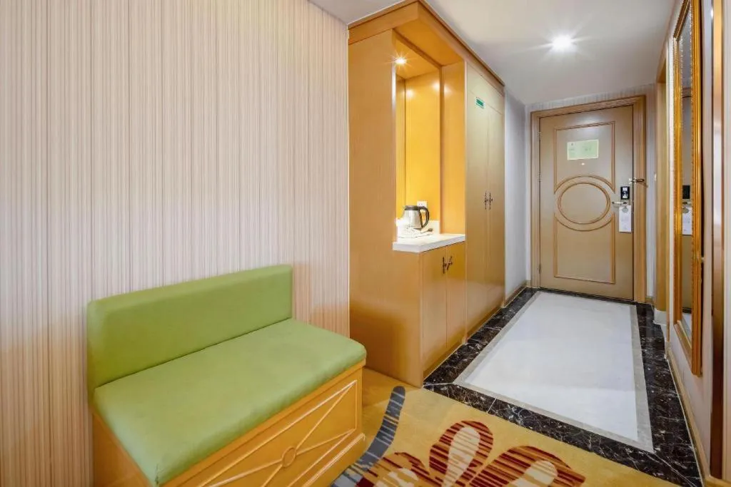 Bed in Borrman Hotel Nanning Anji Wanda Plaza Sulu Metro Station