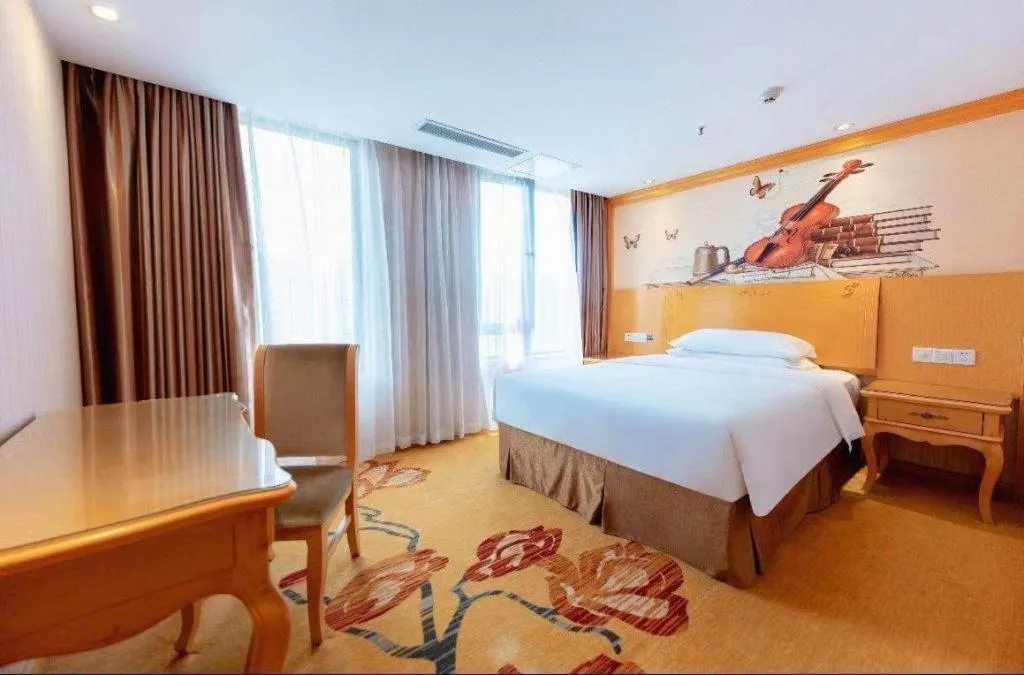 Bed in Borrman Hotel Nanning Anji Wanda Plaza Sulu Metro Station
