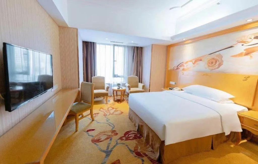 Bed in Borrman Hotel Nanning Anji Wanda Plaza Sulu Metro Station