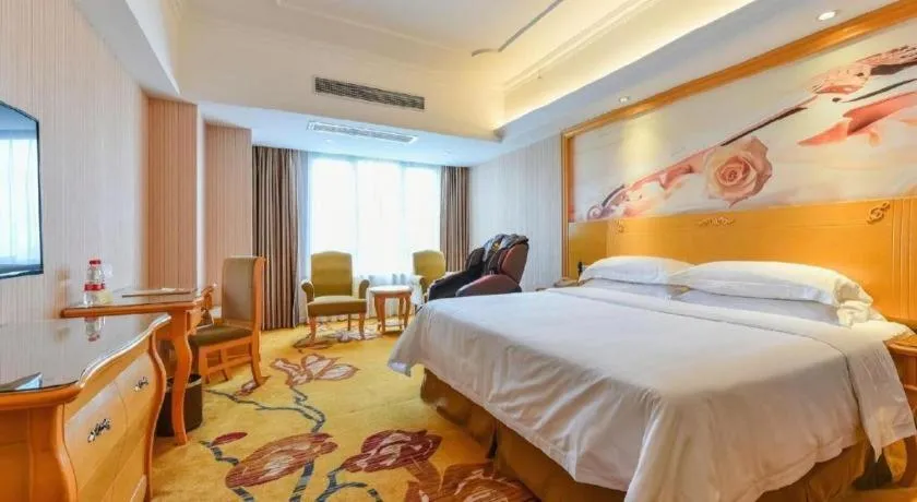 Bed in Borrman Hotel Nanning Anji Wanda Plaza Sulu Metro Station