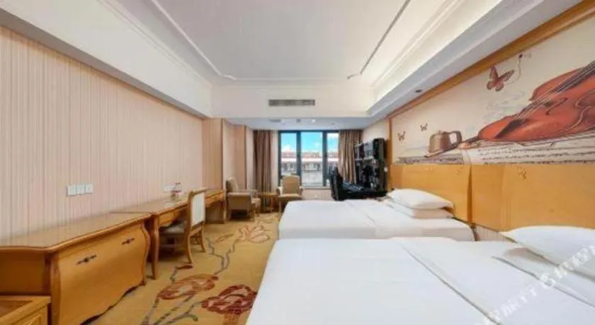 Bed in Borrman Hotel Nanning Anji Wanda Plaza Sulu Metro Station
