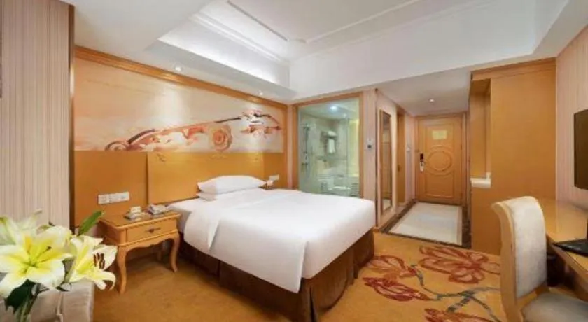 Bed in Borrman Hotel Nanning Anji Wanda Plaza Sulu Metro Station