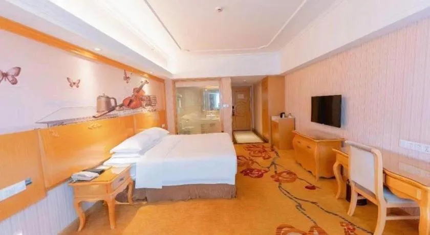 Bed in Borrman Hotel Nanning Anji Wanda Plaza Sulu Metro Station