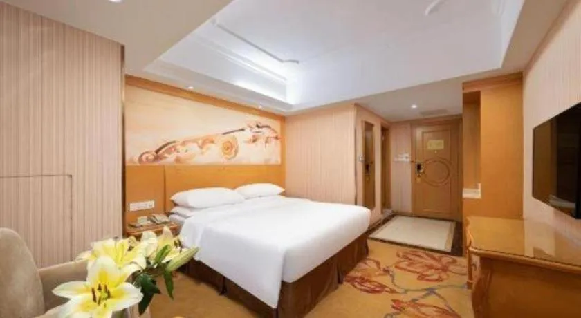 Bed in Borrman Hotel Nanning Anji Wanda Plaza Sulu Metro Station