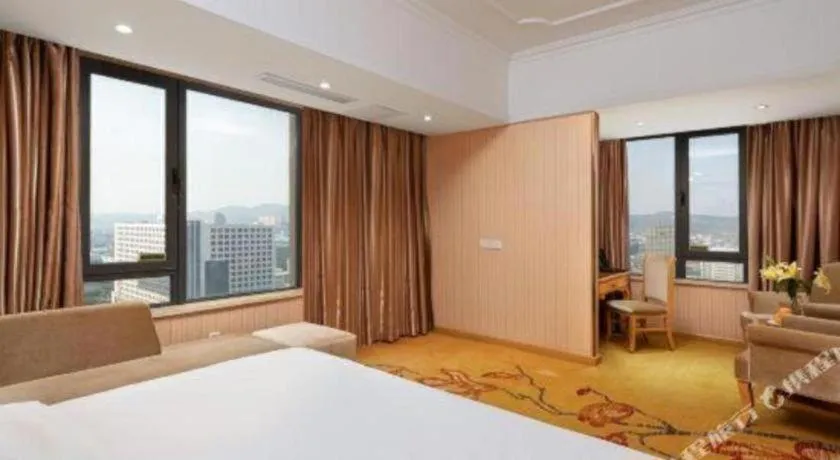 Bed in Borrman Hotel Nanning Anji Wanda Plaza Sulu Metro Station