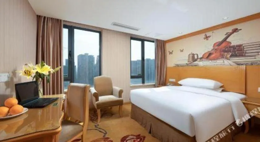 Bed in Borrman Hotel Nanning Anji Wanda Plaza Sulu Metro Station