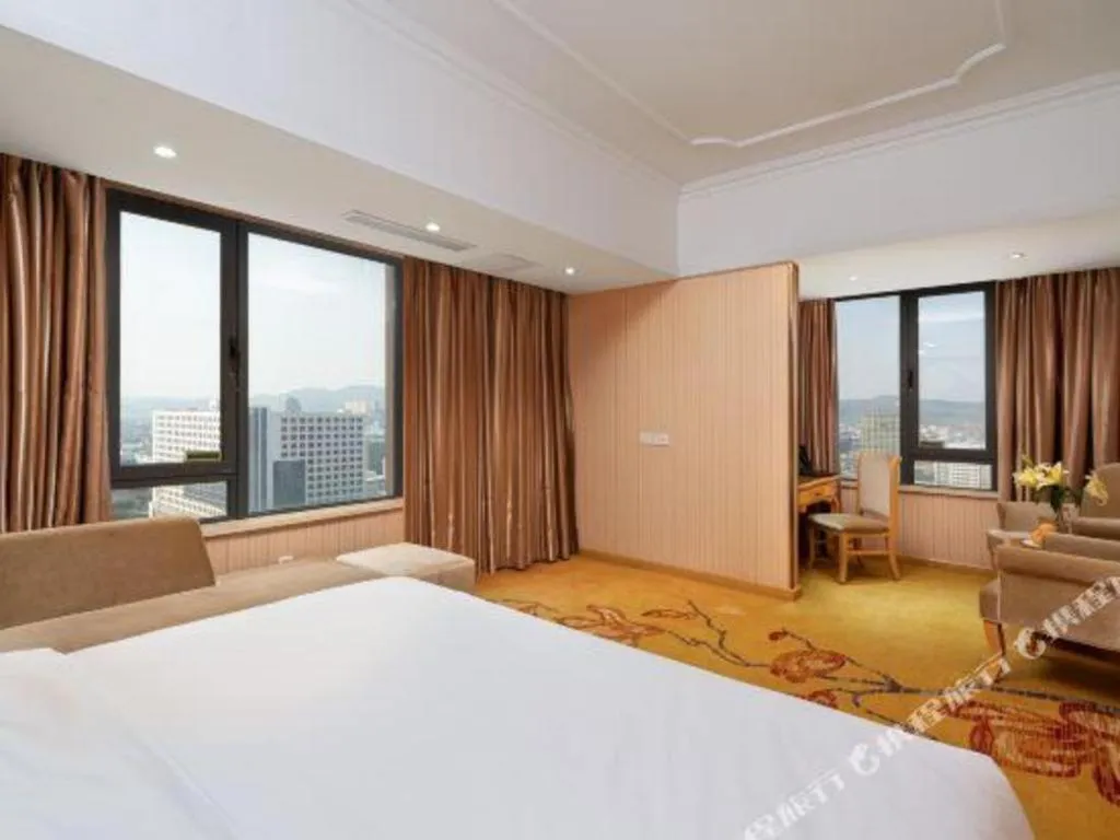 Bed in Borrman Hotel Nanning Anji Wanda Plaza Sulu Metro Station