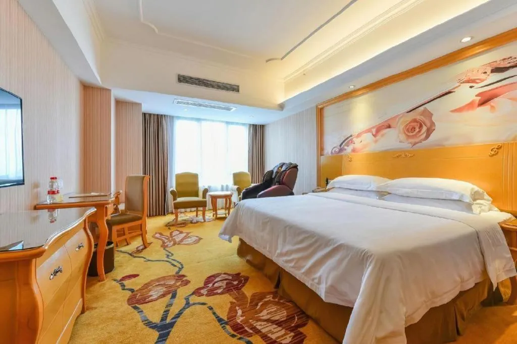 Bed in Borrman Hotel Nanning Anji Wanda Plaza Sulu Metro Station
