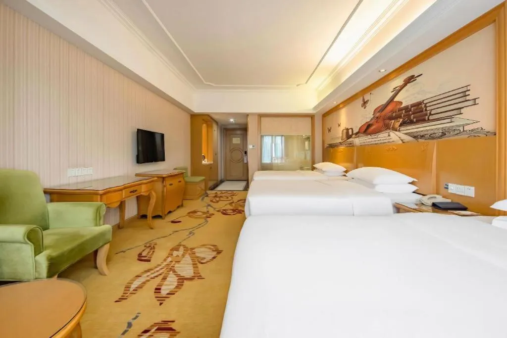 Bed in Borrman Hotel Nanning Anji Wanda Plaza Sulu Metro Station