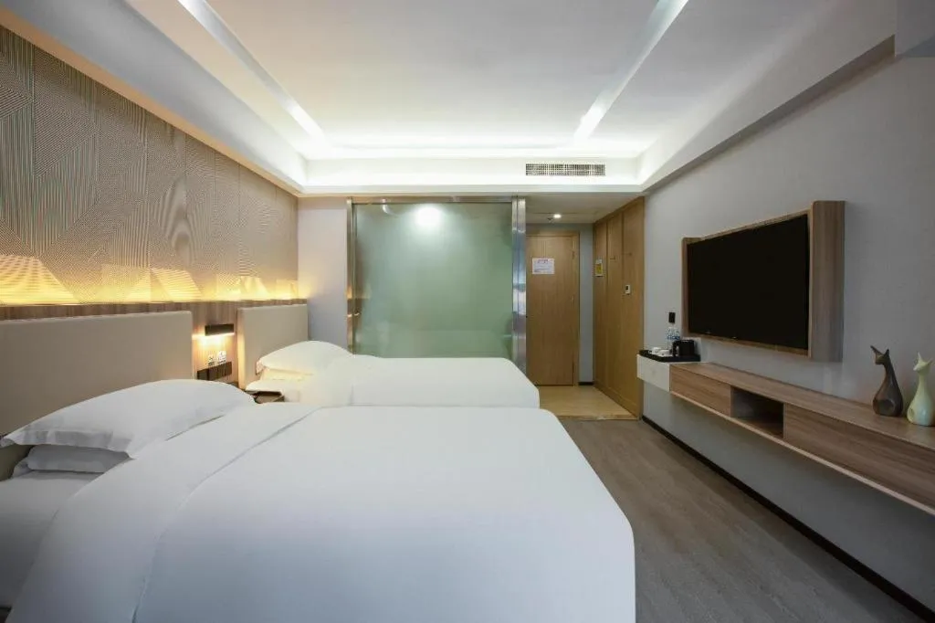 Bed in Borrman Hotel Jinhua Yiwu International Trade Mall