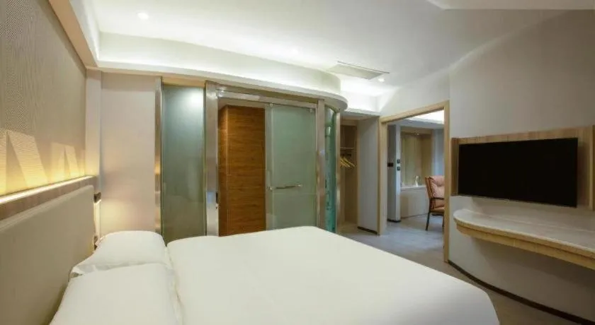 Bed in Borrman Hotel Jinhua Yiwu International Trade Mall