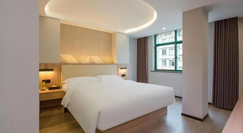 Bed in Borrman Hotel Jinhua Yiwu International Trade Mall
