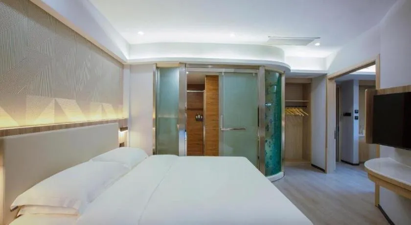 Bed in Borrman Hotel Jinhua Yiwu International Trade Mall