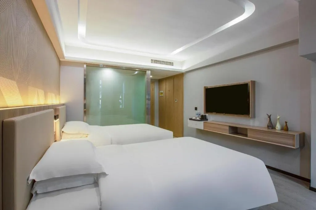 Bed in Borrman Hotel Jinhua Yiwu International Trade Mall
