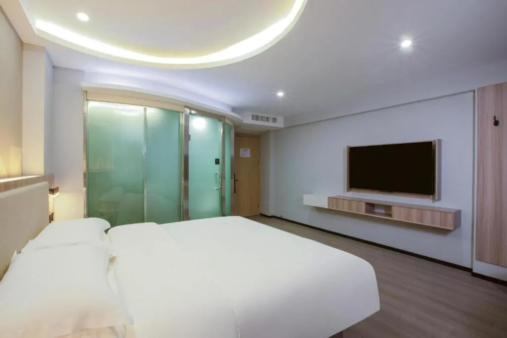Bed in Borrman Hotel Jinhua Yiwu International Trade Mall