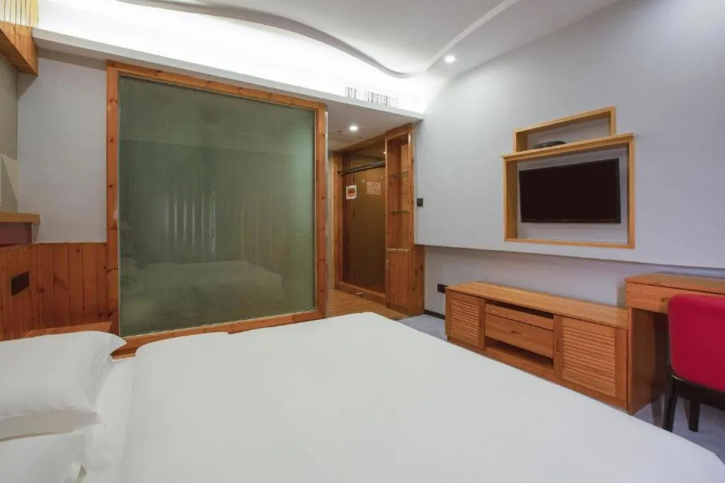 Bed in Borrman Hotel Jinhua Yiwu International Trade Mall