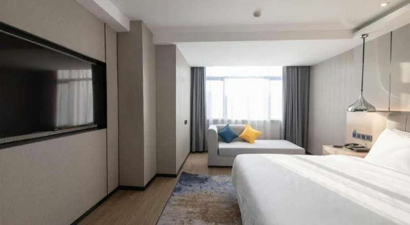 Bed in Borrman Hotel Jinhua Yiwu International Trade Mall