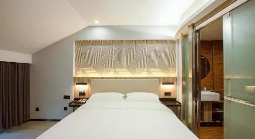 Bed in Borrman Hotel Jinhua Yiwu International Trade Mall