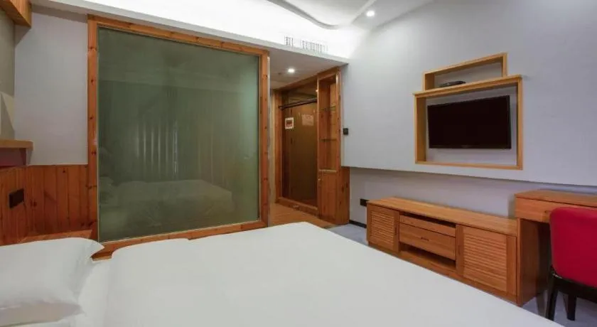 Bed in Borrman Hotel Jinhua Yiwu International Trade Mall