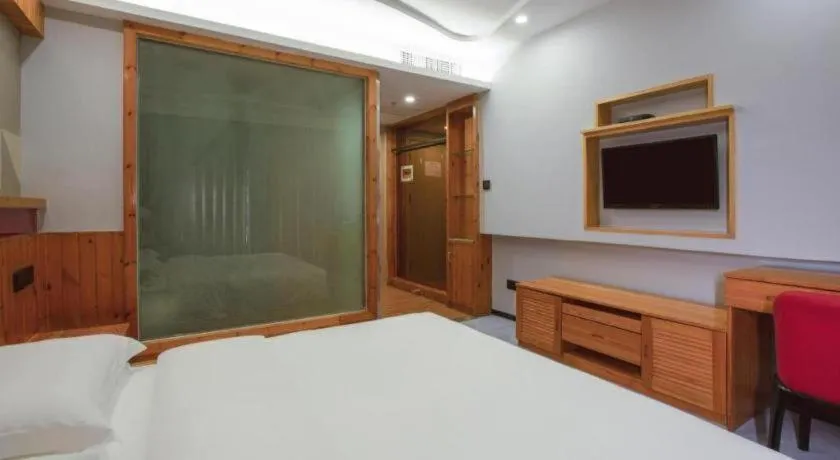 Bed in Borrman Hotel Jinhua Yiwu International Trade Mall