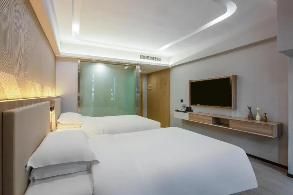 Bed in Borrman Hotel Jinhua Yiwu International Trade Mall