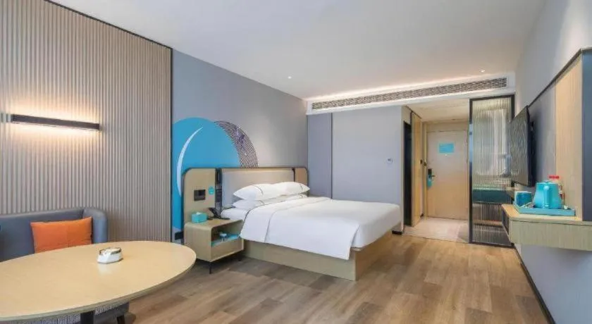 Bed in City Comfort Inn Jingjiang Zhongzhou Road Yushuiwan