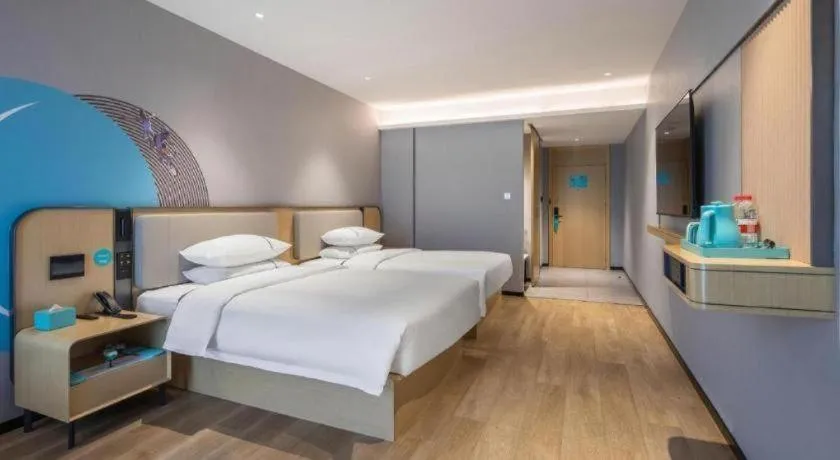 Bed in City Comfort Inn Jingjiang Zhongzhou Road Yushuiwan