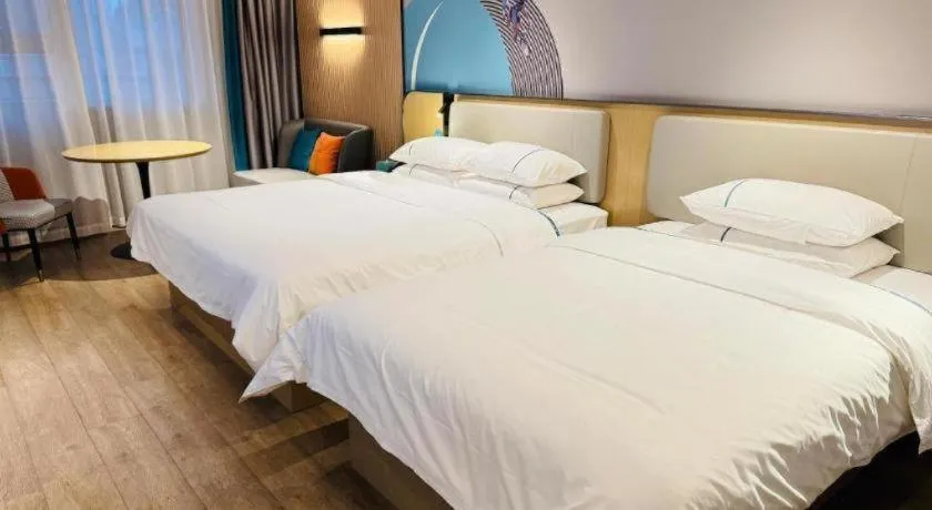 Bed in City Comfort Inn Jingjiang Zhongzhou Road Yushuiwan