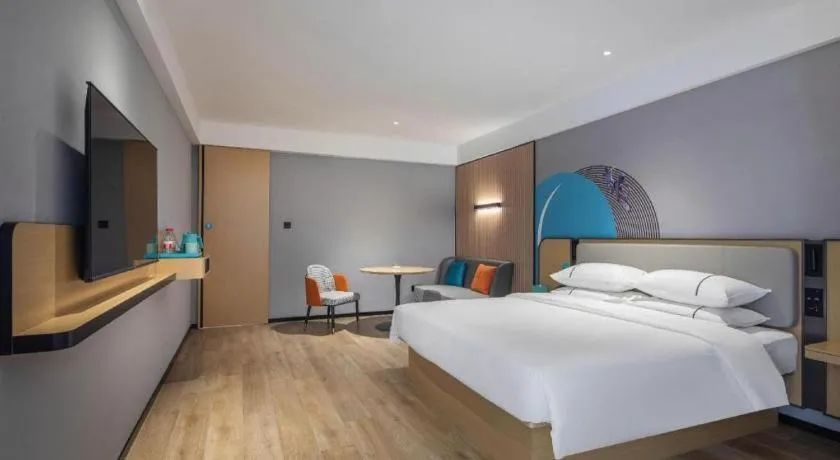 Bed in City Comfort Inn Jingjiang Zhongzhou Road Yushuiwan