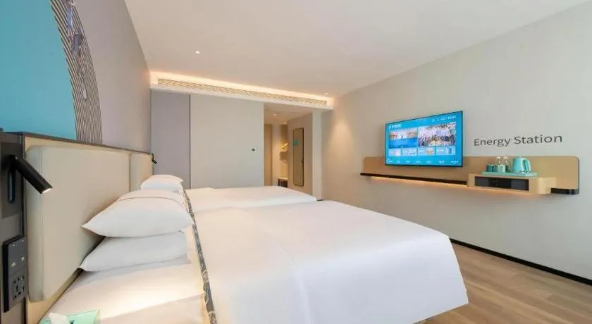 Bed in City Comfort Inn Jingjiang Zhongzhou Road Yushuiwan