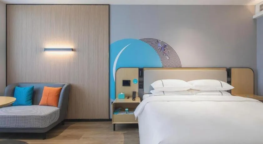 Bed in City Comfort Inn Jingjiang Zhongzhou Road Yushuiwan