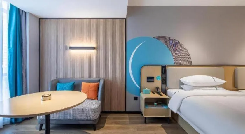 Bed in City Comfort Inn Jingjiang Zhongzhou Road Yushuiwan