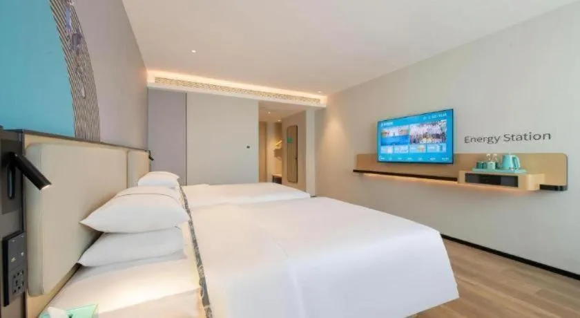 Bed in City Comfort Inn Jingjiang Zhongzhou Road Yushuiwan