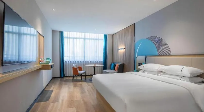 Bed in City Comfort Inn Jingjiang Zhongzhou Road Yushuiwan