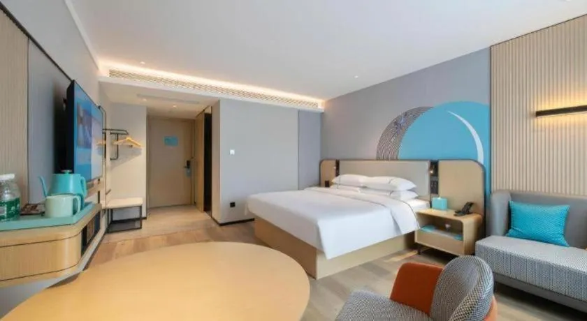 Bed in City Comfort Inn Jingjiang Zhongzhou Road Yushuiwan