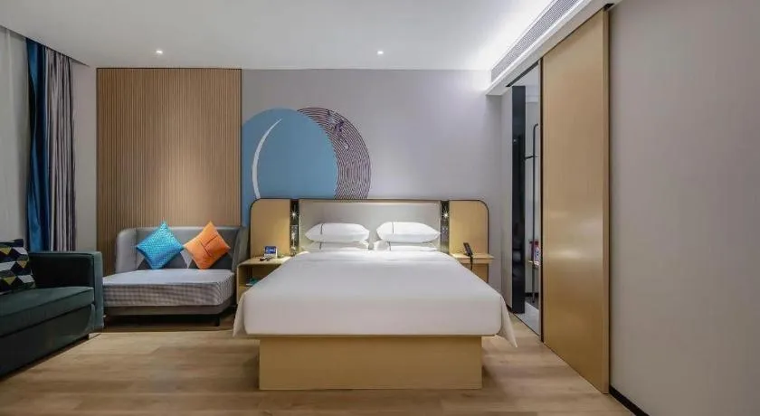 Bed in City Comfort Inn Jingjiang Zhongzhou Road Yushuiwan