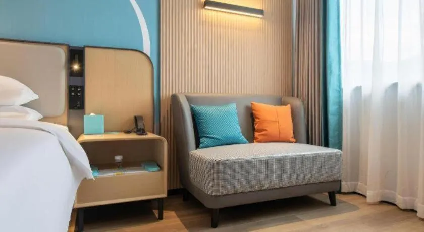 Bed in City Comfort Inn Jingjiang Zhongzhou Road Yushuiwan