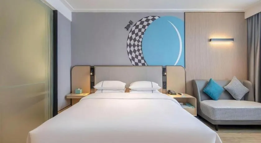 Bed in City Comfort Inn Jingjiang Zhongzhou Road Yushuiwan
