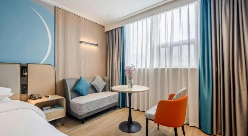 Bed in City Comfort Inn Jingjiang Zhongzhou Road Yushuiwan