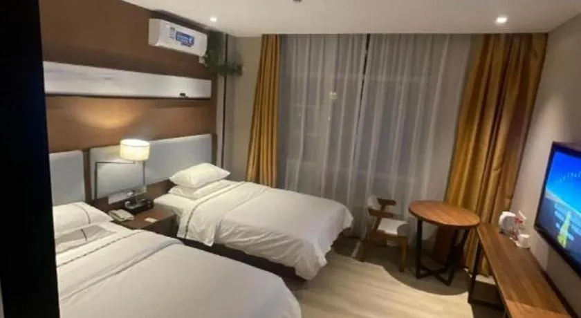 Bed in JTOUR Inn Wuhan Textile University