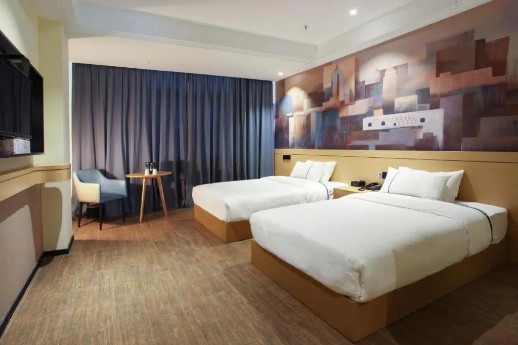 Bed in City Comfort Inn Nanping Jian'ou West Station Municipal Government