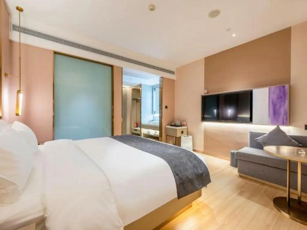 Bed in Borrman Hotel Zhongshan Lihe Plaza