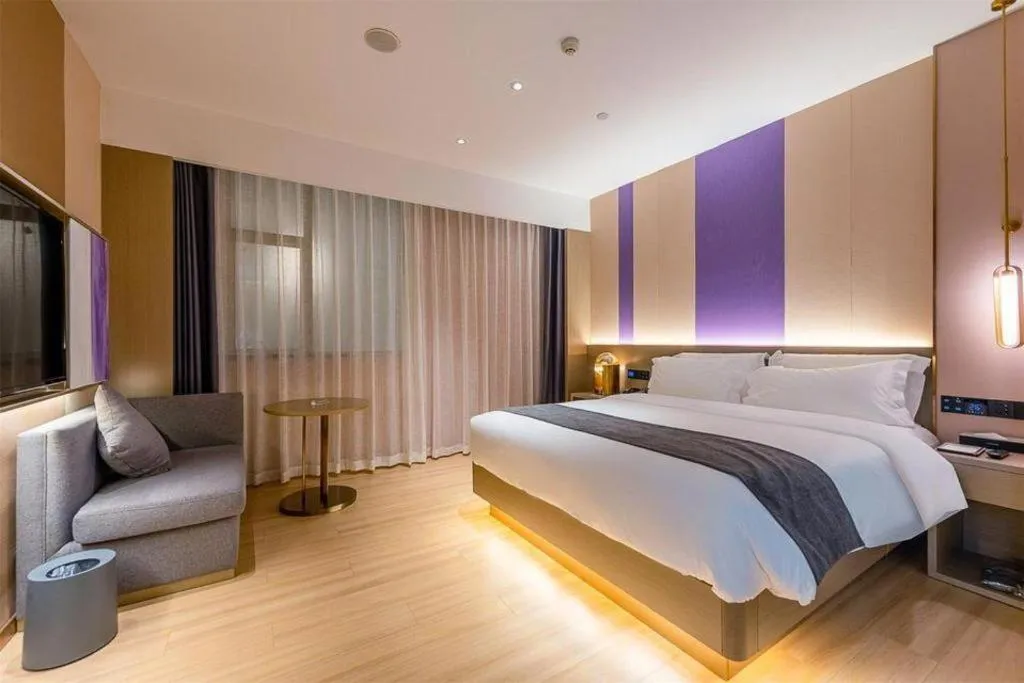 Bed in Borrman Hotel Zhongshan Lihe Plaza