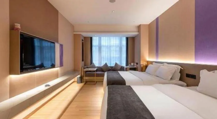 Bed in Borrman Hotel Zhongshan Lihe Plaza