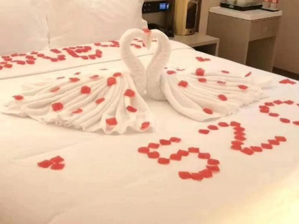 Bed in Borrman Hotel Zhongshan Lihe Plaza