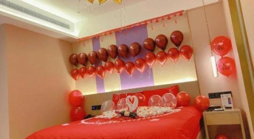 Bed in Borrman Hotel Zhongshan Lihe Plaza