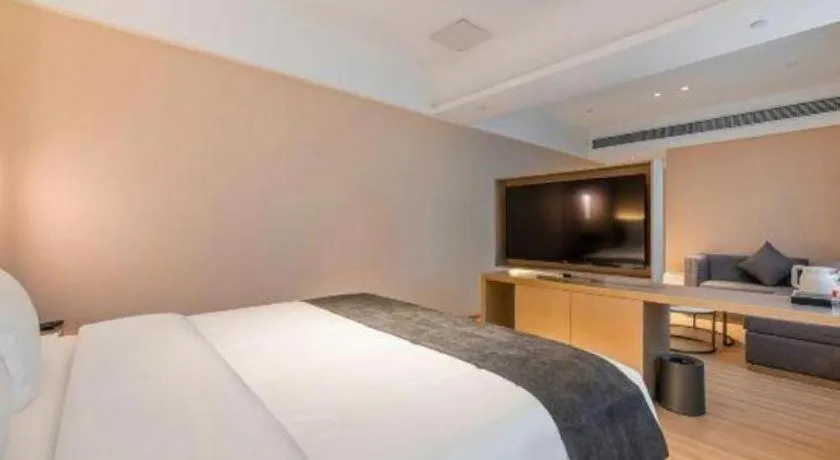 Bed in Borrman Hotel Zhongshan Lihe Plaza